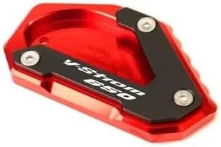 Miniatura 8 de TEMKIN W for Suzuki V-Strom 650/XT VSTROM 650 DL650 2004-2022 2021 Motorcycle CNC Kickstand Foot Side Stand Extension Pad Support Plate Y