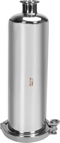 Miniatura 11 de DERNORD Filtro de Abrazadera Triple de 2 Pulgadas - Accesorios Sanitarios SS304 Filtro En Línea Recto con Pantalla de Acero Inoxidable de 60 Malla