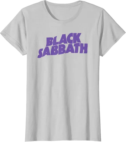 Miniatura 10 de Black Sabbath Camiseta con logotipo morado