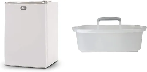 Miniatura 12 de BLACK+DECKER BCRK25B - Refrigerador compacto Energy Star de una sola puerta con congelador, 2.5 pies cúbicos, negro y horno microondas COMFEE