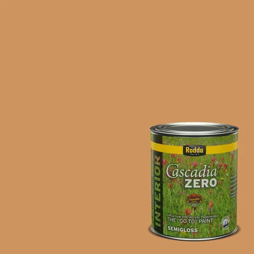 Miniatura 177 de Rodda Paint CASCADIA ZERO - Pintura plana e imprimación para interiores en uno, cuarto de galón, crema de ballet