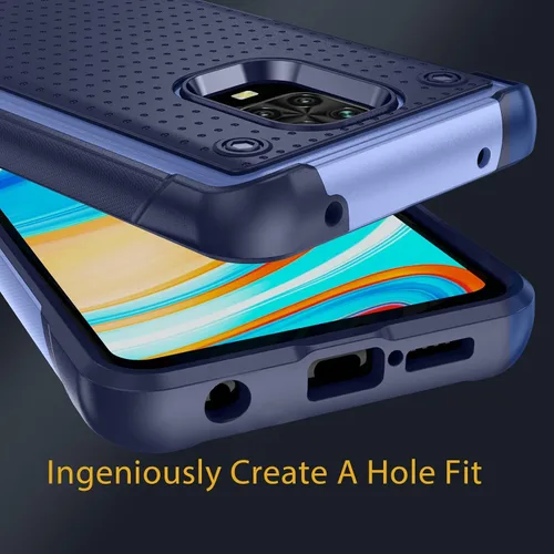 Miniatura 5 de Jeylly Funda protectora para Xiaomi Redmi Note 9 Pro, Redmi Note 9 Pro Max para mujeres y hombres, a prueba de caídas a prueba de golpes de grado