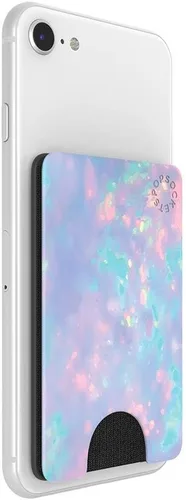 Miniatura 4 de PopSockets PopWallet - Elegante tarjetero extraíble para teléfonos inteligentes - Chroma Cloud