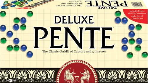 Miniatura 2 de Pente Deluxe, de Winning Moves Games USA, juego de estrategia familiar de captura de piedras para 2 a 4 jugadores, a partir de 8 años