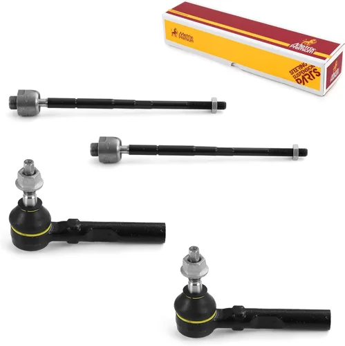 Miniatura 49 de Metrix Premium Chassis Parts - Juego de 4 barras de acoplamiento interior y exterior para Audi A3 15-16, Seat Leon 06-20 (México), 09-17 Volkswagen