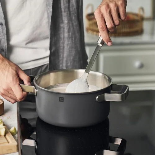Miniatura 5 de ZWILLING Pure - Juego de utensilios de cocina de acero inoxidable, 6 piezas, color gris