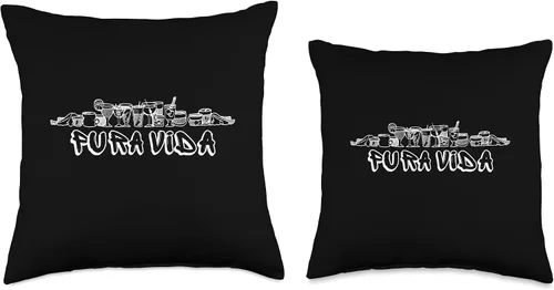 Miniatura 3 de Pura Vida Cheers Happy Party Co. Inc. Cheers Toast Costa Rica - Almohada para fiesta, 16 x 16 pulgadas, multicolor