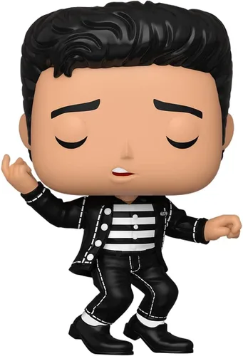 Miniatura 6 de POP Elvis - Figura de vinilo Jailhouse Rock Funko (paquete con funda protectora de caja compatible), 3.75 pulgadas