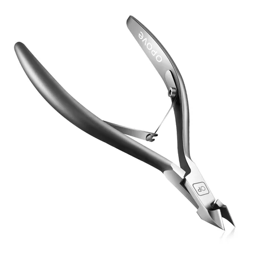 opove X7 mini - Pinzas para cutículas de grado de salón extremadamente afiladas, sin esfuerzo, cortaúñas precisas, pedicura, manicura, herramienta
