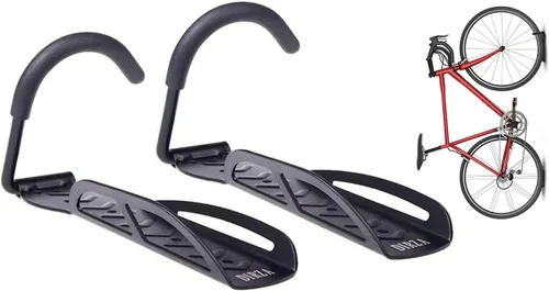 Dirza Soporte para Bicicletas de Pared para Garaje Colgador para Bicicletas Ganchos para Bicicletas Almacenamiento de Bicicletas Sistema Vertical