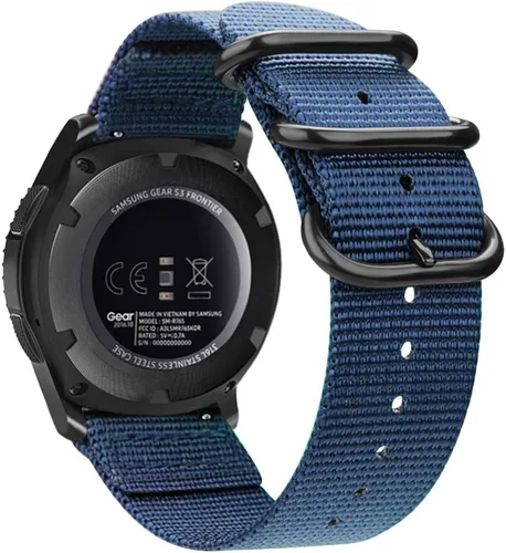 Miniatura 10 de Fintie - Correas deportiva de nailon suave de 0.87 pulgadas compatibles con Samsung Galaxy Watch 3 de 1.77 pulgadas, Galaxy Watch 1.81 pulgadas