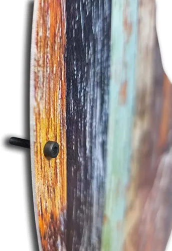 Miniatura 5 de Venodeco Yin Yang - Decoración de pared del árbol de la vida, uso en interiores y exteriores, acero cortado con láser de 0.079 in con diseño impreso