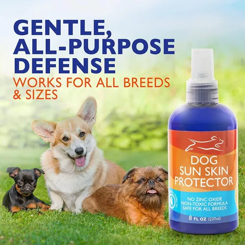 Miniatura 2 de EBPP - Protector solar para perros, 8 onzas líquidas, seguro para todas las razas sin óxido de zinc, protección de mascotas e hidratante para piel