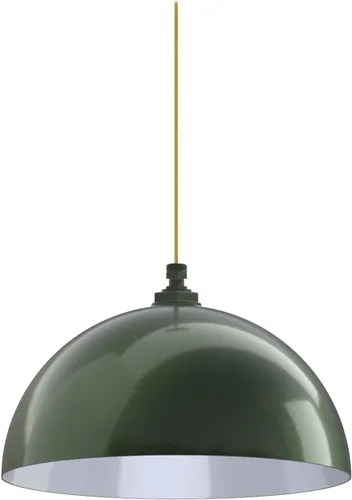 Miniatura 33 de Steel Lighting Co. Brentwood - Lámpara colgante Montada en el techo Cúpula redonda de 14 pulgadas Estilo moderno contemporáneo de granja