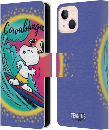 Miniatura 79 de Head Case Designs Funda de piel con licencia oficial de Peanuts Beach Surf Snoopy Boardwalk Airbrush compatible con Apple iPhone 11