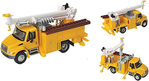 Miniatura 16 de Walthers SceneMaster International, Camión Col 7600 de 2 Ejes en Plata y Negro