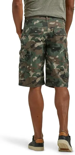Miniatura 3 de Wrangler Authentics Pantalones cortos cargo de sarga elástica para hombre