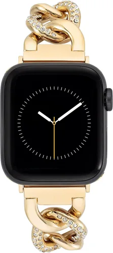 Miniatura 17 de Pulsera de cadena de moda Anne Klein para Apple Watch, segura, ajustable, correa de repuesto para Apple Watch, se adapta a la mayoría de las muñecas