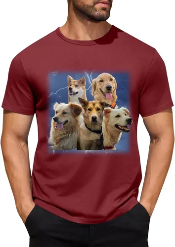 Miniatura 43 de Camisetas personalizadas para hombre, camiseta personalizada con fotos, imagen de mascota, camiseta unisex, diseña tu propio regalo divertido
