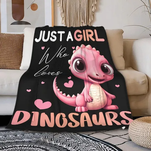 Miniatura 19 de Manta de dinosaurio personalizada con nombre, manta de bebé personalizada para niñas y niños, regalo para bebés, recién nacidos, niños, manta