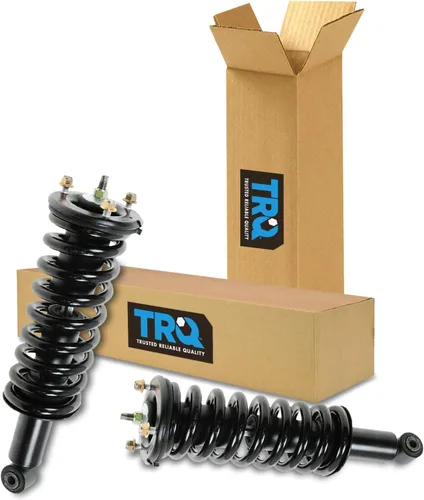 Miniatura 148 de TRQ Conjunto de Amortiguador y Resorte Delantero Cargado con Resorte Helicoidal Pre-ensamblado Compatible con Jeep Cherokee Limited AWD 14-22 Sin