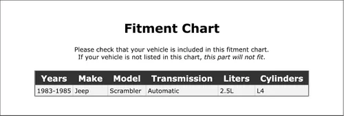 Miniatura 2 de Starter Solenoid for Jeep Scrambler 1983-1985#3C3t 1985 1984 1983, 2.5L L4, Automatic Transmission, 42 VIN
