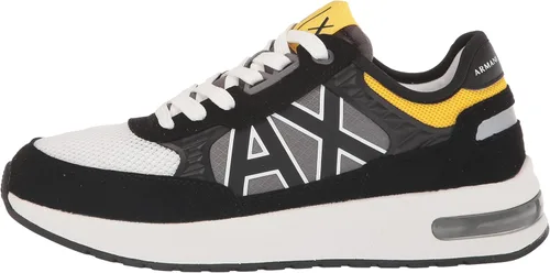 Miniatura 8 de AX ARMANI EXCHANGE Zapatillas deportivas de moda con bloques de color para hombre