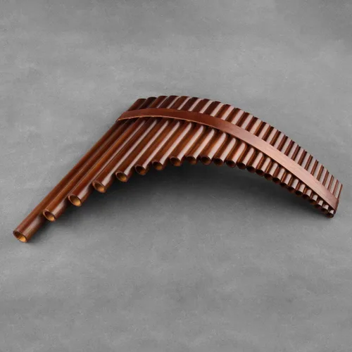 Miniatura 3 de 22/25 tubos G Key Profesional Pan Flauta China Tradicional Instrumento Musical Tubos de Pan Tubos Fácil de Aprender con Exquisitas Tubos de Pan