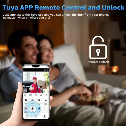 Miniatura 4 de ANJIELO SMART Timbre de video con cable con monitor interior, sistema de intercomunicación de video con cable, audio bidireccional, detección