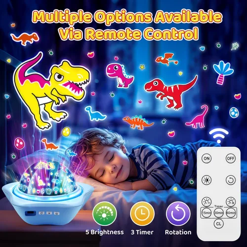 Miniatura 3 de Luz nocturna para niños, proyector de luz nocturna para bebé, luces nocturnas para dormitorio, proyector de estrellas, luces de estrella