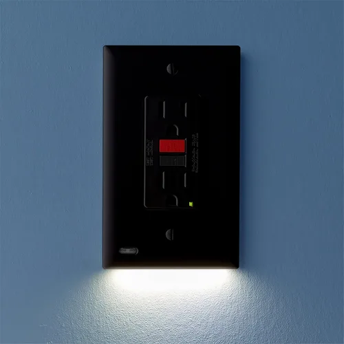 Miniatura 14 de SnapPower Guidelight, placa cobertor de salida con luces de noche LED