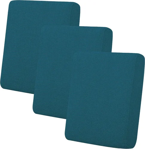 Miniatura 43 de Easy-Going - 4 Fundas de cojín elásticas para sofá seccional, izquierda/derecha, en forma de L, funda de asiento antideslizante, suave, flexible