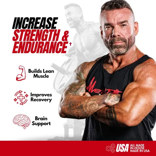 Miniatura 4 de Metabolic Nutrition Polvo de monohidrato de creatina pura para crecimiento muscular, fuerza y recuperación, suplemento de fitness, 0.18 onzas por