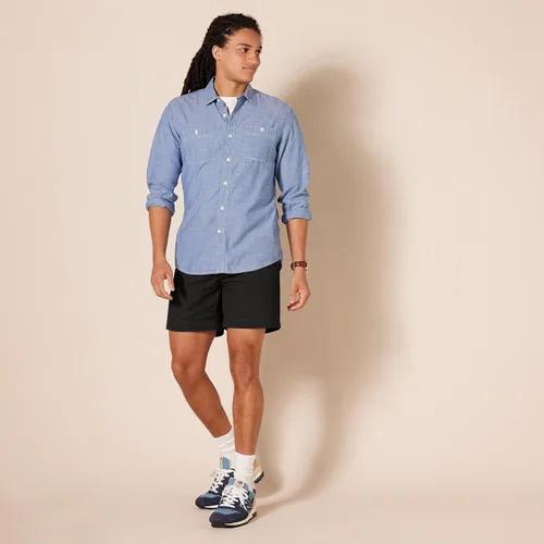 Miniatura 3 de Amazon Essentials - Pantalones cortos chinos de corte clásico 7 pulgadas para hombre