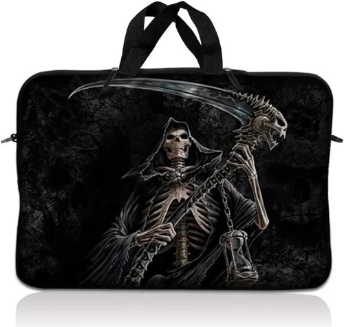 Miniatura 82 de Laptop Skin Shop - Funda de neopreno para portátil de 16 a 17,4 pulgadas, con asa, diseño artístico
