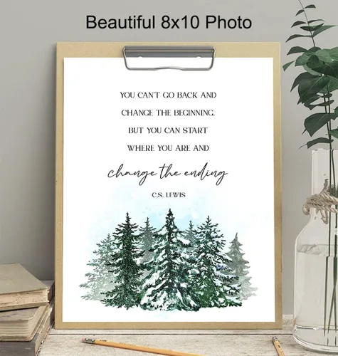 Miniatura 4 de Arte de pared con citas inspiradoras positivas motivacionales, regalos de aliento edificantes para mujeres, hombres, refranes estimulantes
