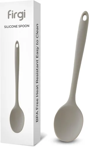 Miniatura 19 de Espátula de silicona de platino – Espátula de silicona sin BPA para cocinar – Utensilios de cocina resistentes al calor para sartenes antiadherentes