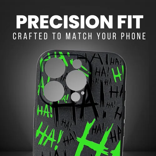 Miniatura 5 de SIMPLYMDRN Funda delgada para iPhone 13 Pro Max, diseño de Joker Haha, funda genial para hombres, cubierta de diseñador de villano superhéroe