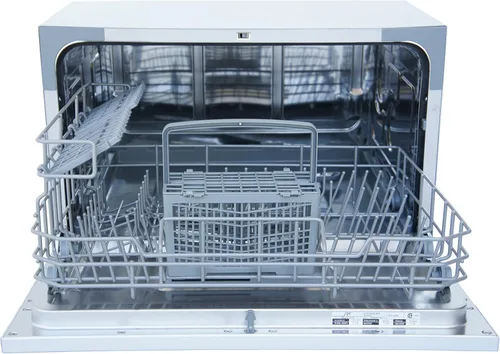 Miniatura 7 de SPT SD-2225DW Lavavajillas de encimera con arranque retardado y LED, blanco, blanco