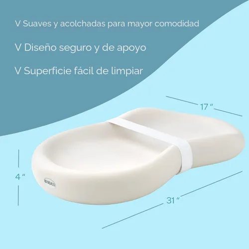Miniatura 8 de Cambiador con forma de maní de Keekaroo, Vainilla