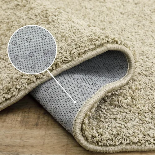 Miniatura 5 de Fashionwu Alfombra grande esponjosa de 5 x 8 pies, alfombra de felpa para sala de estar, guardería, antideslizante, alfombra mullida para decoración