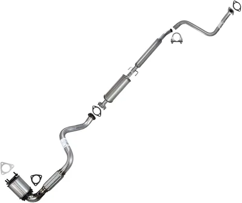 Miniatura 17 de Northeastern Exhaust Kit de sistema de escape de tubo delantero, resonador y silenciador de acero inoxidable compatible con Chevrolet Aveo5