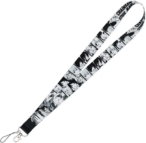 Miniatura 9 de Chainsaw Man Anime Manga 17.7 pulgadas Cuello Lanyard Llavero Holder ID Badge Mobile Phone Pin Correa por Pinstant