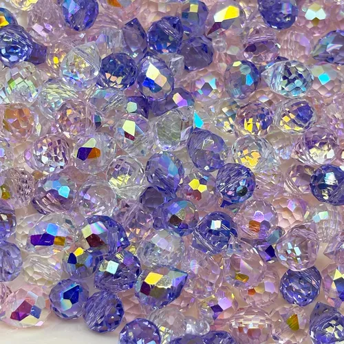 Miniatura 8 de 90 cuentas de cristal de lágrima de 0.315 pulgadas (0.315 in), cuentas brillantes para hacer joyas, atrapasoles, candelabros, aretes, collares