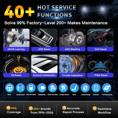 Miniatura 5 de Autel Escáner MaxiCheck MX900 OBD2, igual que MaxiCOM MK900 MK900BT, actualización de MK808 MX808, herramienta de diagnóstico de todos los sistemas