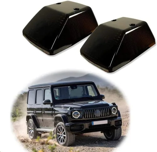 Miniatura 8 de Lentes Ámbar para Señal de Giro Delantera para 1986-2018 Mercedes W463 Clase G G500 G550 G55 G63 G65