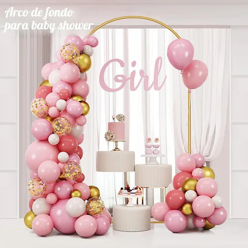 Miniatura 5 de Soporte de Arco de Boda de Metal de 6.6 Pies Dorado Cuadrado Marco de Fondo Arqueado para Fiesta Ceremonia Cumpleaños Nupcial Baby Shower Jardín