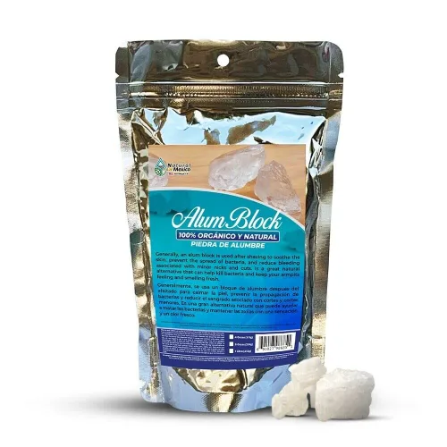 Piedra de Alumbre Desodorante Natural de Piedra de Alumbre 8 oz-227g Acné Arrugas y Afeitado