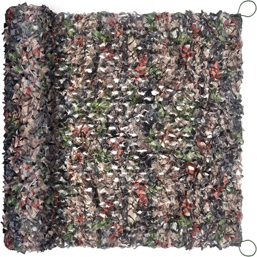 Red de Camuflaje Red de Camuflaje 6.5ft×10ft, 10ft×10ft, 20ft×20ft, con Respaldo de Malla, Redes para Puesto de Caza, Toldo Parasol, Red de Lona del