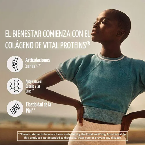 Miniatura 5 de Vital Proteins Caja de péptidos de colágeno de 20 quilates, 0.35 onzas